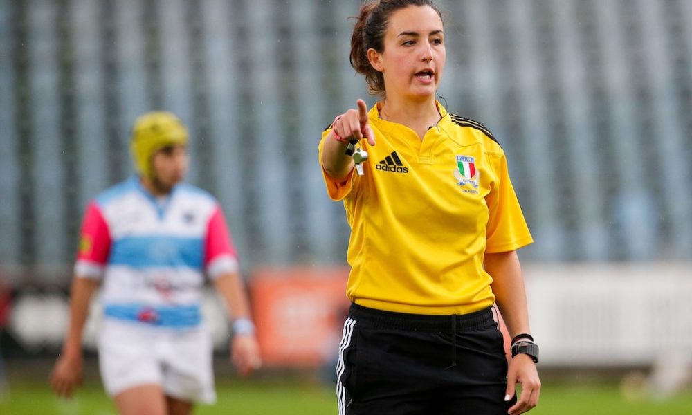 larbitro parmigiano di rugby Clara Munarini