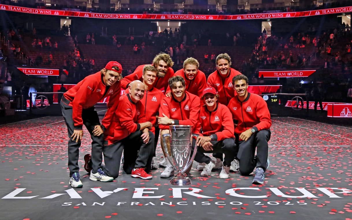 Il Team Mondo vince la Laver Cup 2025: Europa battuta 15-9, non basta Alcaraz