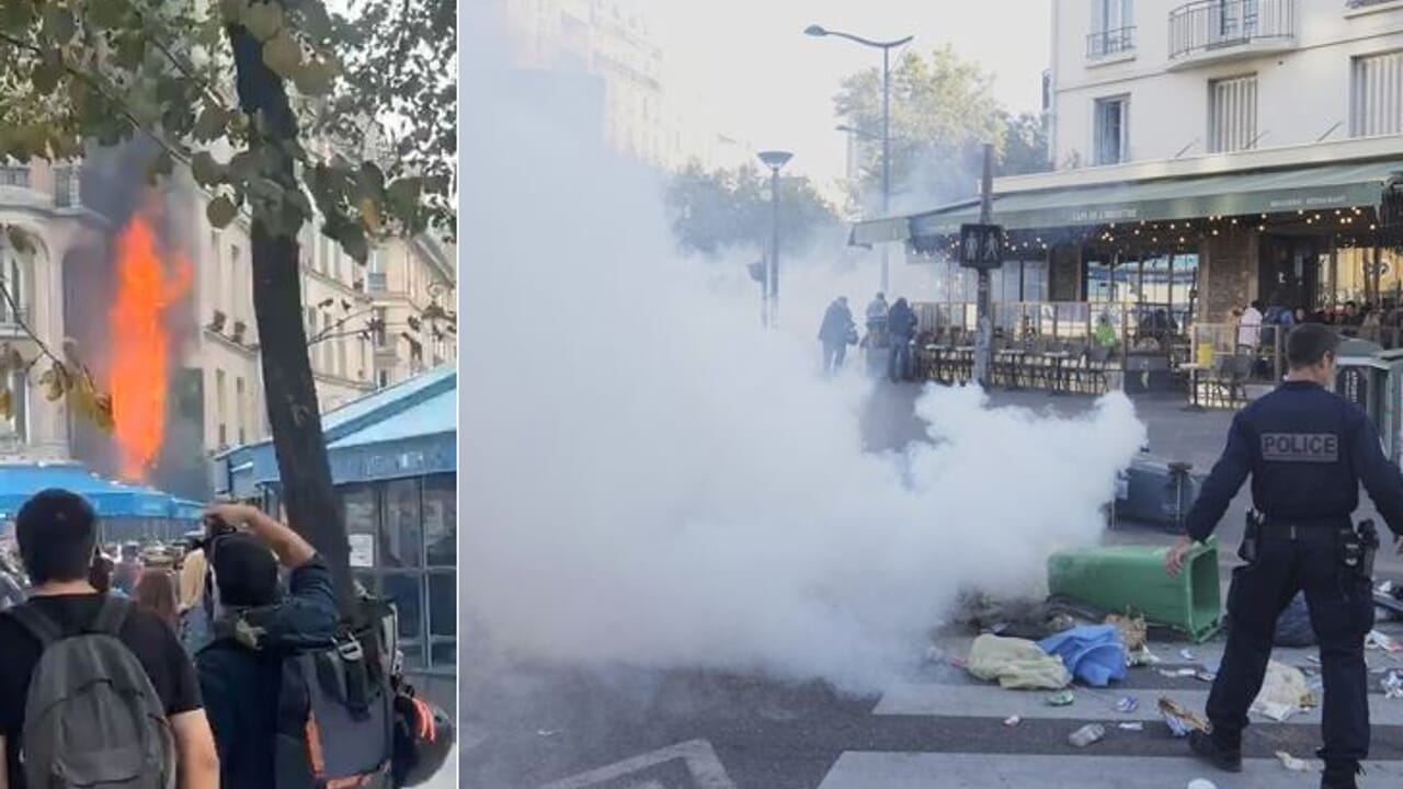 a migliaia nelle strade, blocchi del traffico e arresti