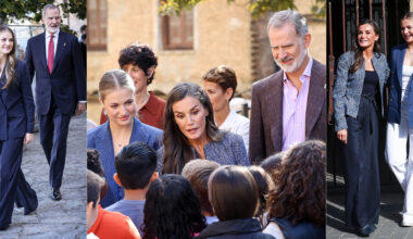 Visita in Navarra per Leonor di Spagna con mamma Letizia e papà Felipe: è stato un trionfo. Guarda le foto - OGGI