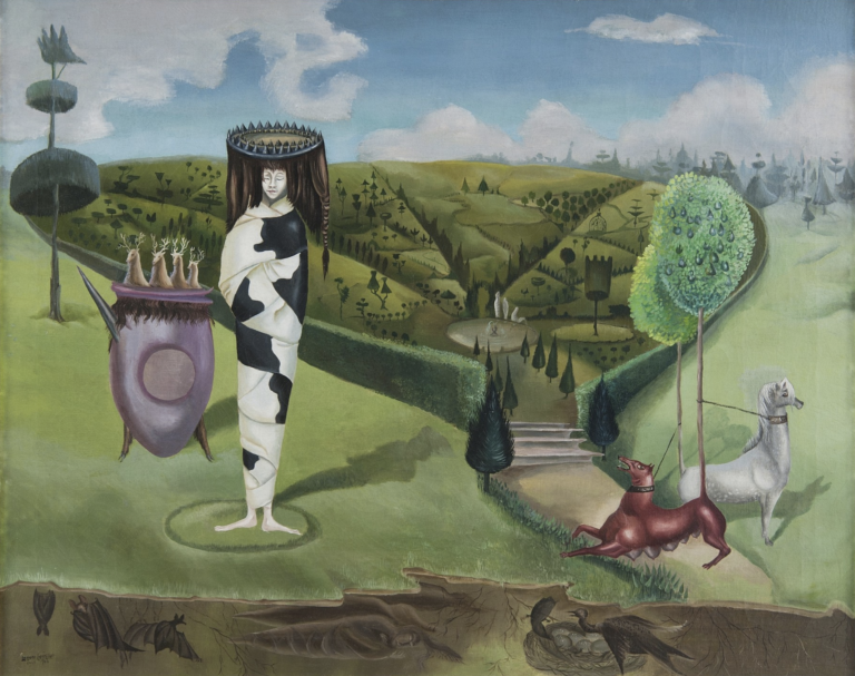 Leonora Carrington, Green Tea The Oval Lady, 1942, MOMA