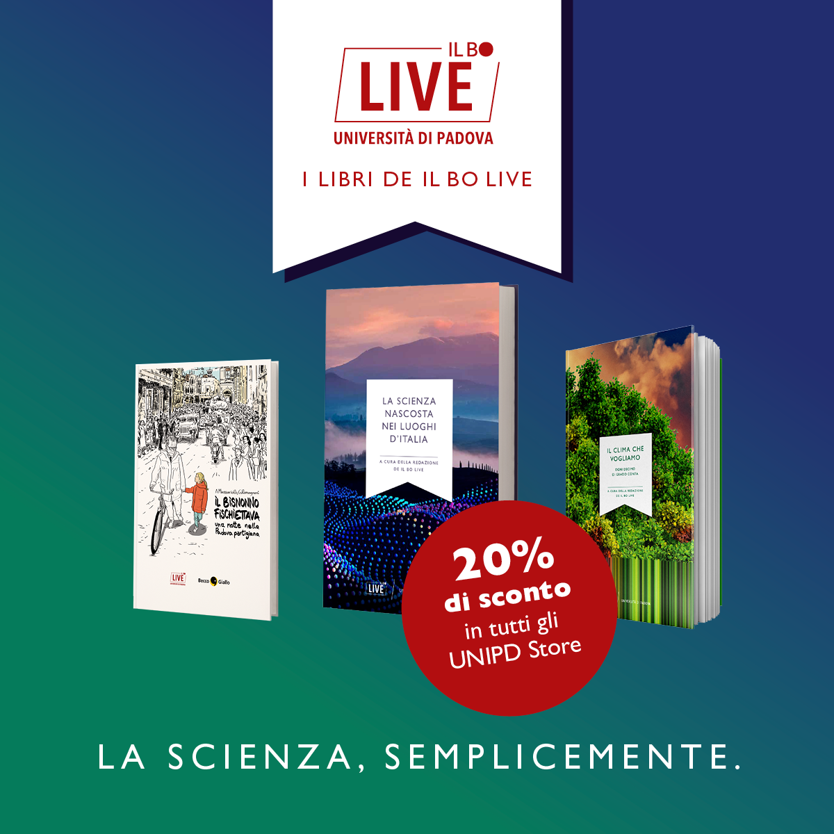 sconto libri science for all 2025