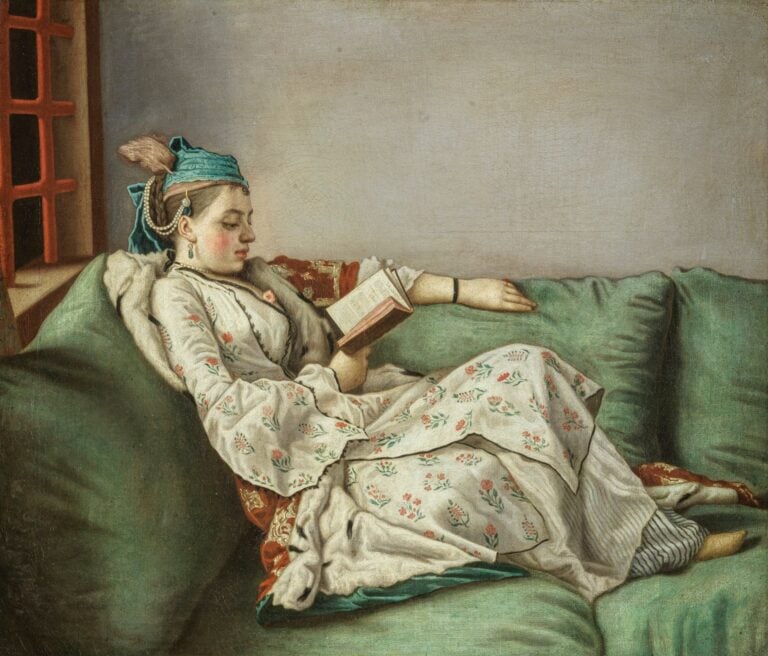 Liotard Jean-etienne, Ritratto di Maria Adelaide di Francia vestita alla turca, 1753, olio su tela, 50 × 56 cm, Gallerie degli Uffizi, Firenze © Gallerie degli Uffizi