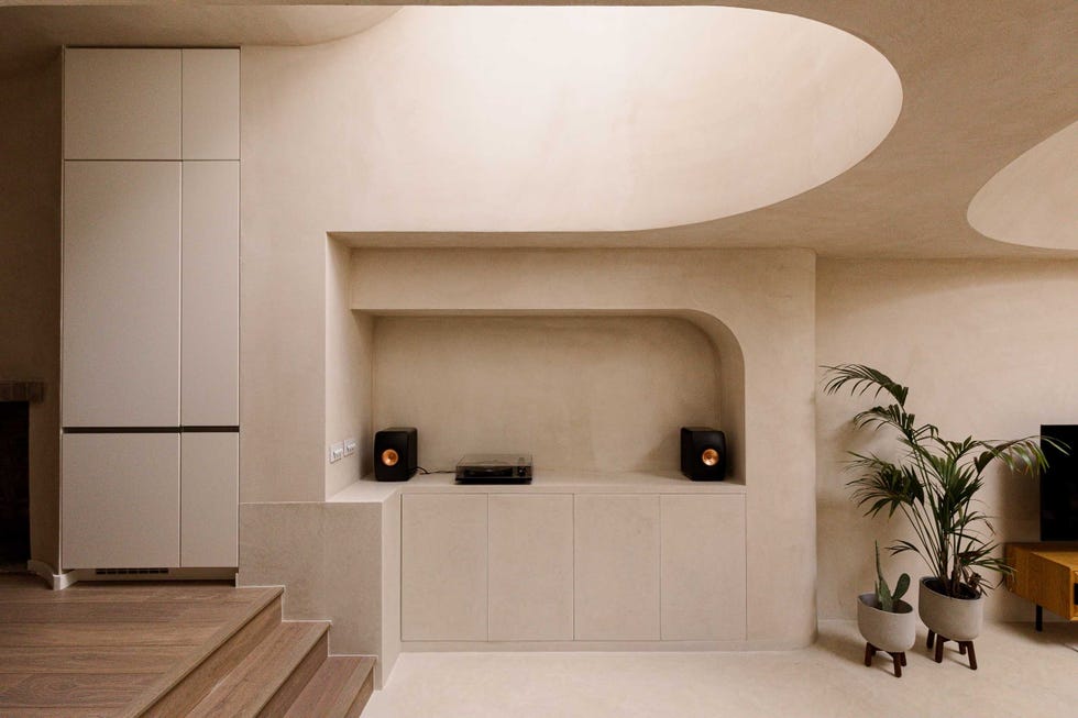 london house roberto di donato architecture living room detail