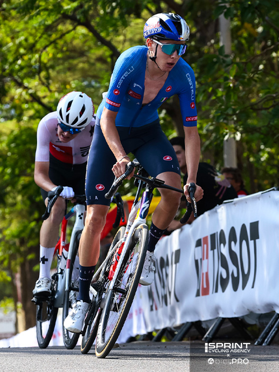 Campionati del mondo, Kigali 2025, prova in linea U23, Lorenzo Finn, Jan Huber