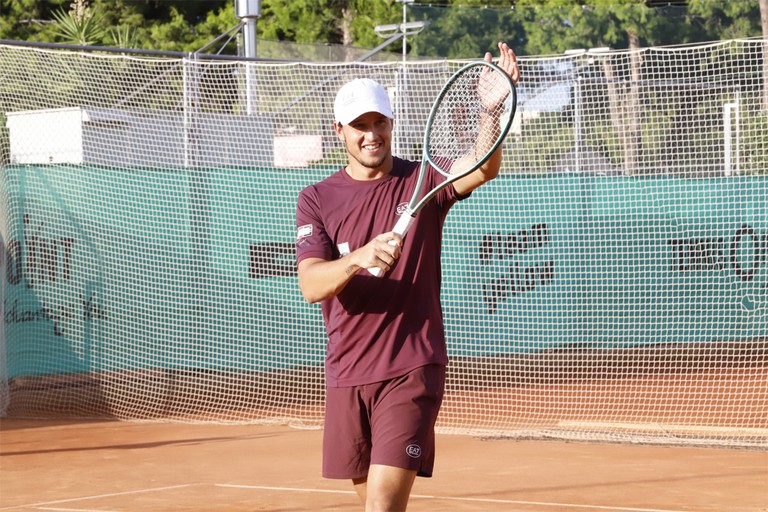 Luciano Darderi a Barletta. Foto Cosimo Campanella