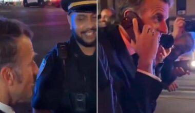 Macron bloccato dalla polizia e lui chiama Trump. Cosa succede a New York