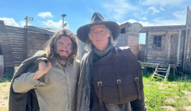 il primo film del giovane forlivese è con Ronn Moss. "Mi ha messo a mio agio"