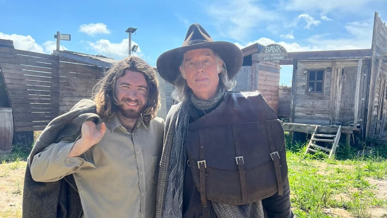 il primo film del giovane forlivese è con Ronn Moss. "Mi ha messo a mio agio"