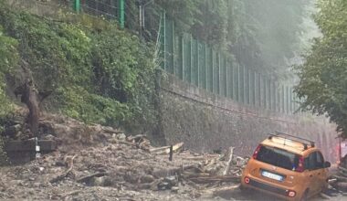 rischio frane e allagamenti fino a domani mattina