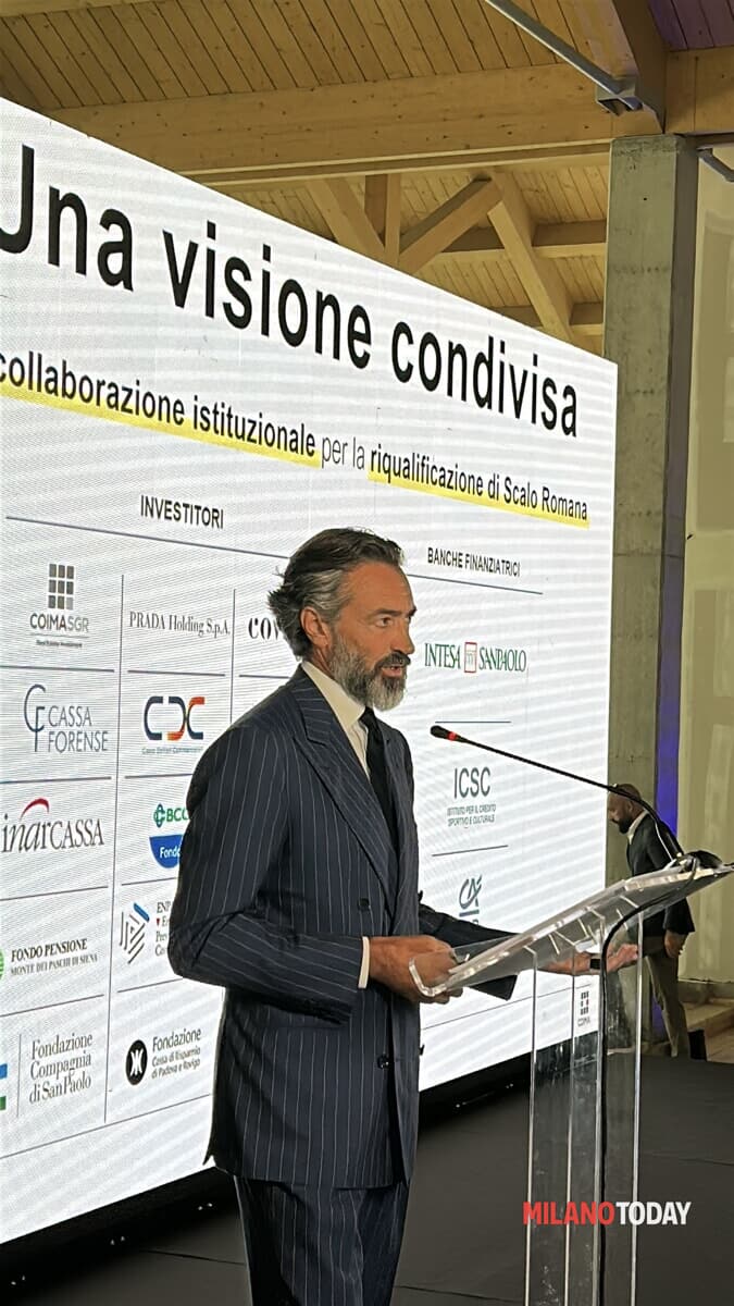Manfredi Catella alla presentazione (foto Gulli-Di Terlizzi) Manfredi Catella alla presentazione (foto Gulli-Di Terlizzi)