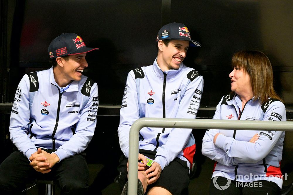 Marc Márquez, Gresini Racing, Alex Márquez, Gresini Racing, Nadia Padovani
