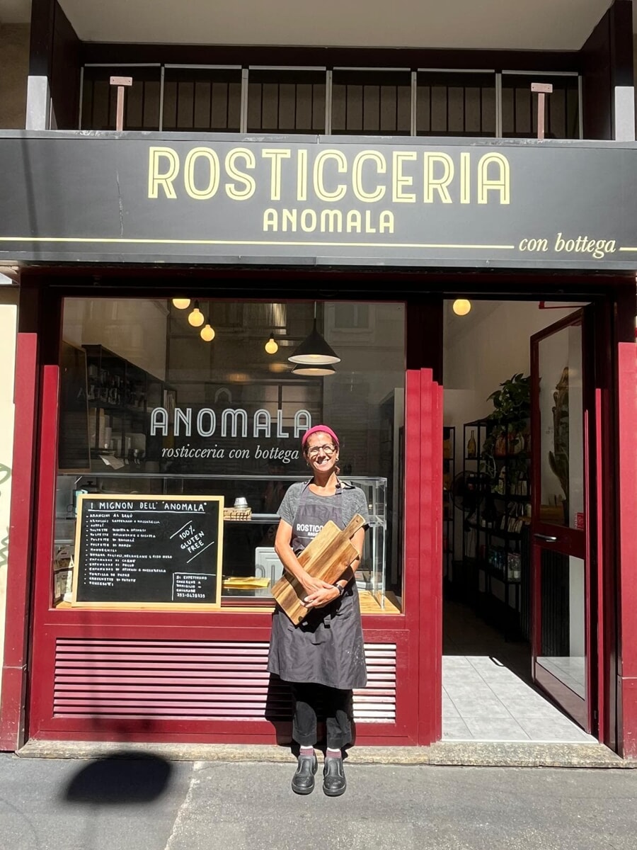 Maria Cristina Van Keulen, la proprietaria di Rosticceria Anomala