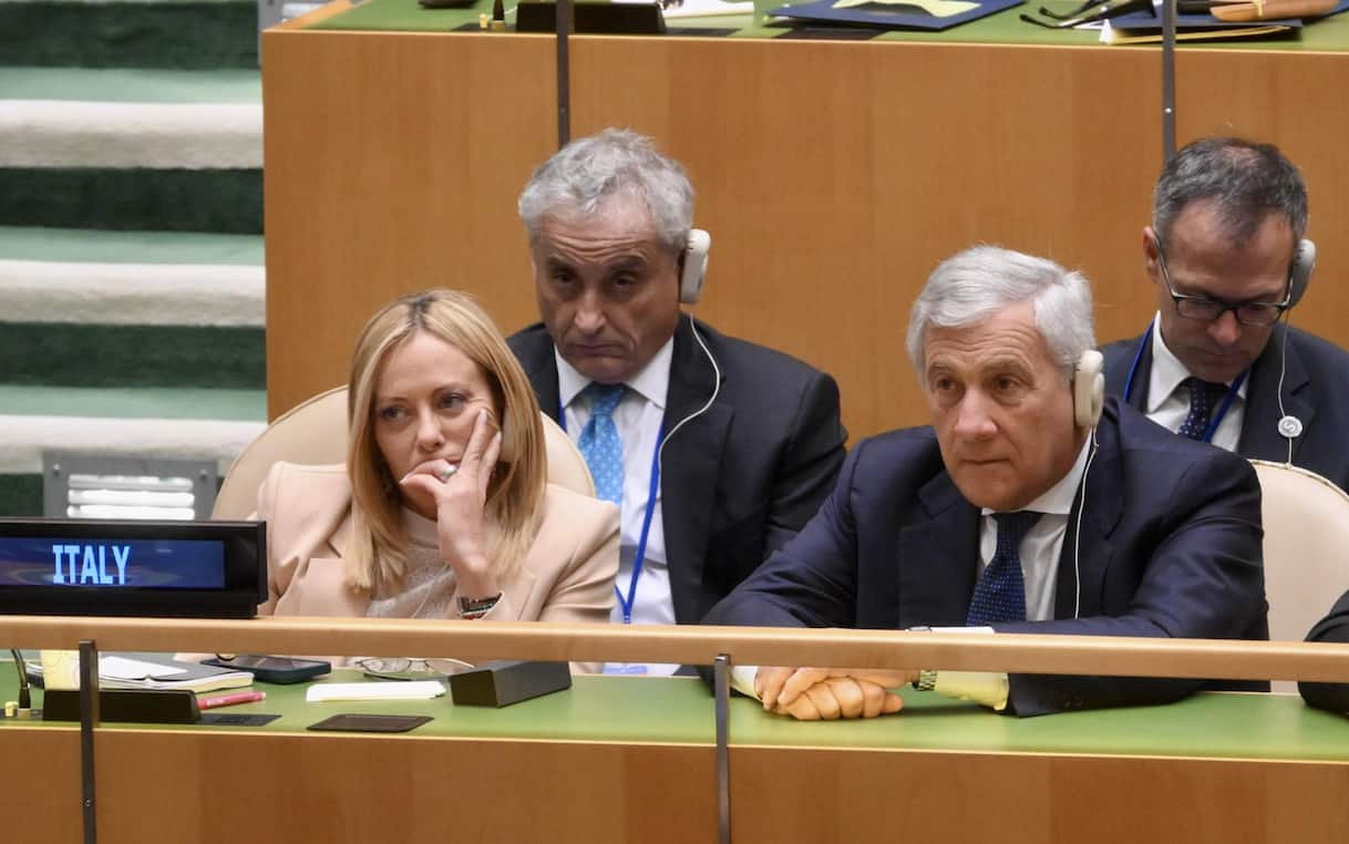 Onu, il discorso di Giorgia Meloni ai giornalisti sulla Palestina. VIDEO