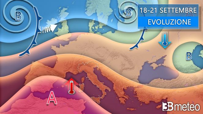 Meteo 18-21 settembre