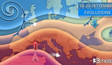 Meteo 18/20 settembre