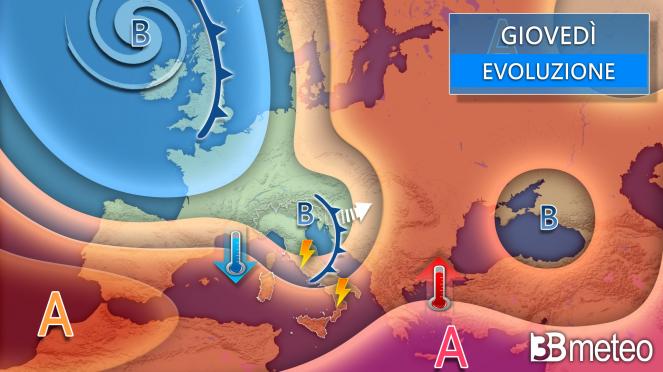 Meteo giovedì