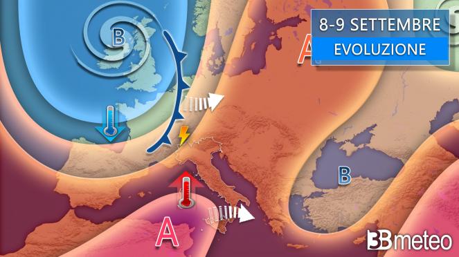 Meteo inizio settimana