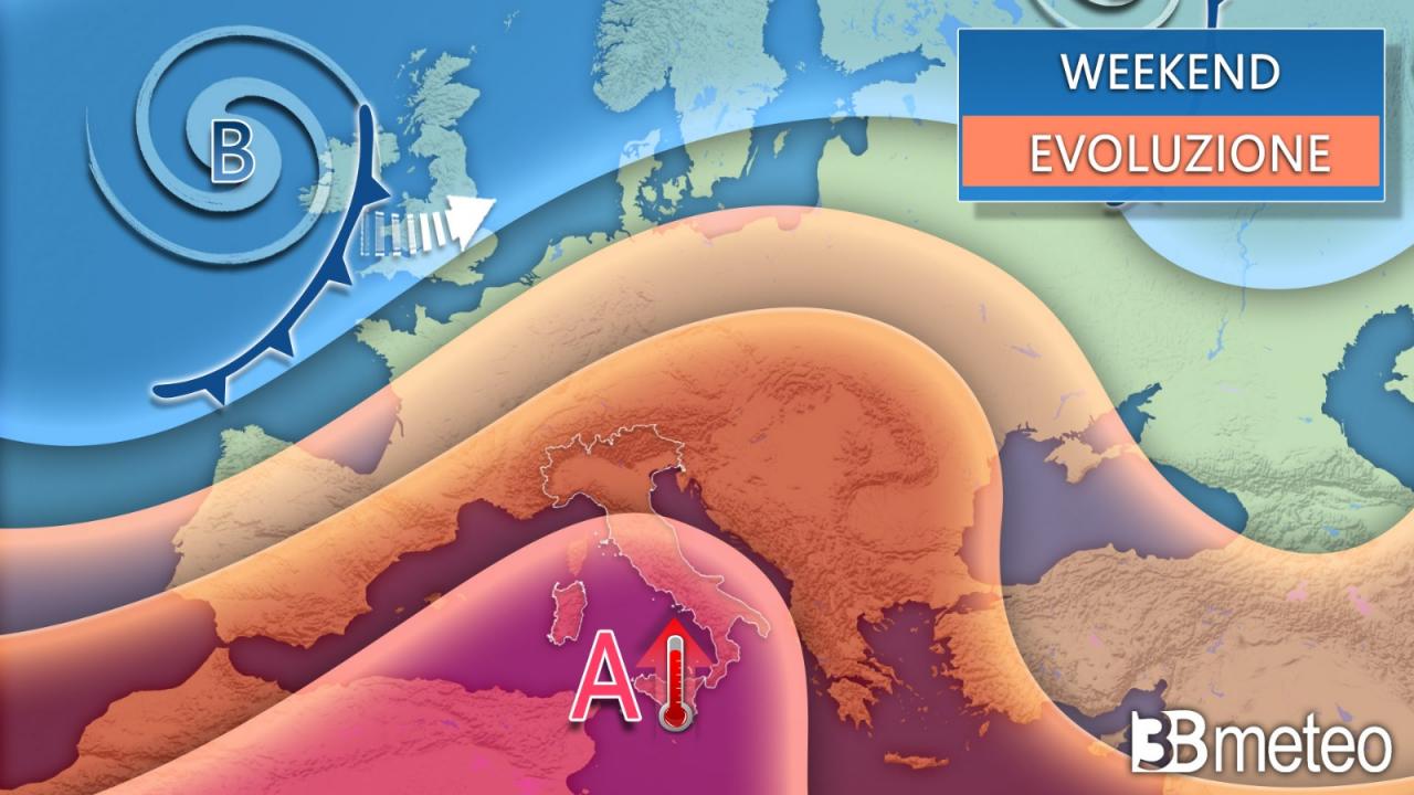 Meteo weekend 20-21 settembre