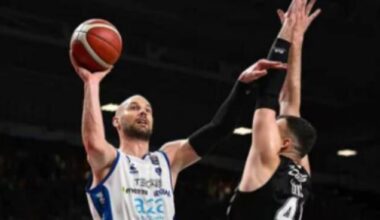 Miro Bilan Virtus Bologna Germani basket gara 2
