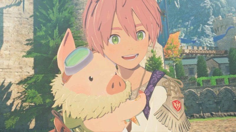 Thea e il suo fedele Poogie, simbolo della sua famiglia