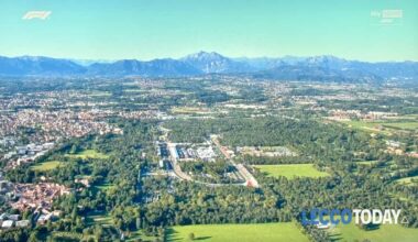 Le Grigne e il Resegone rubano la scena al Gran Premio di Monza