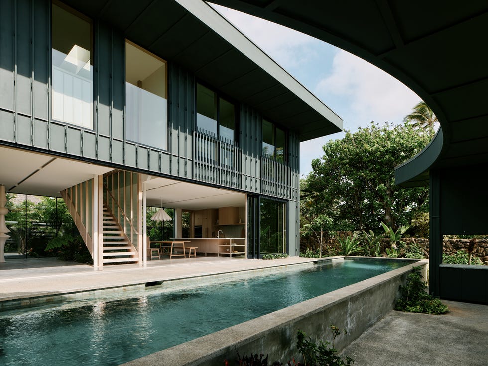 una villa scandinava alle hawaii