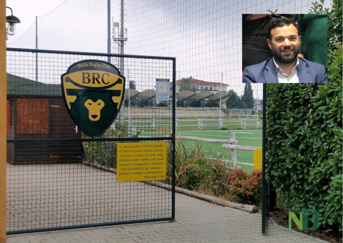 dopo stadio e palazzetti, rifatto anche il campo da rugby FOTO - Newsbiella.it