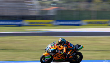 Moto2, Vietti in testa anche nelle FP2 di Misano. Terzo Arbolino