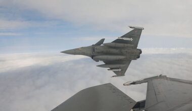 Esercitazioni in volo nei cieli della Nato