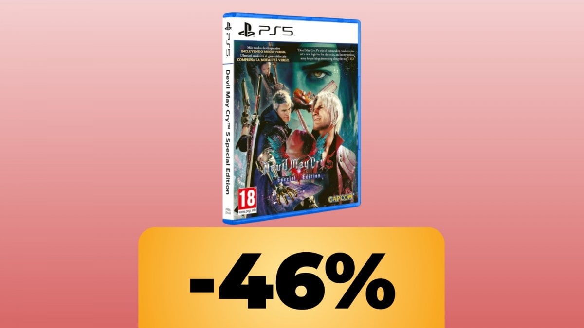 Se non l'hai giocato è tempo di recuperarlo: Devil May Cry 5 è scontatissimo su Amazon