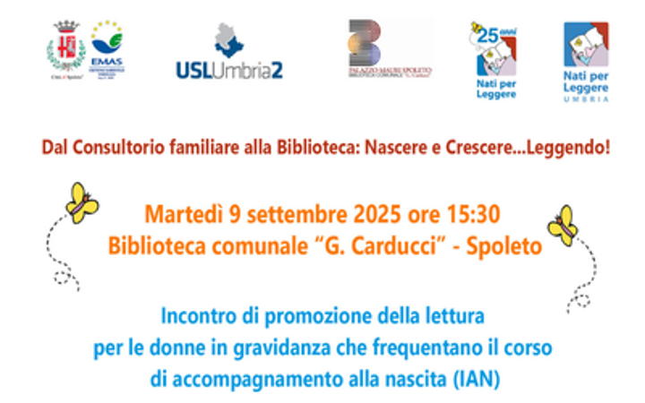 Incontro di promozione della lettura per le donne in gravidanza