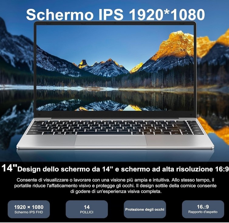 Notebook scontato dell'85% a 199 € anziché 1.299 €: l’offerta a tempo Amazon che fa sognare tutti