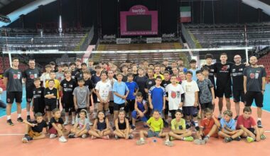 Superlega, grande successo per gli Open Day della Sir. E domenica arriva la Coppa