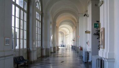 Corridoio ospedale Galliera
