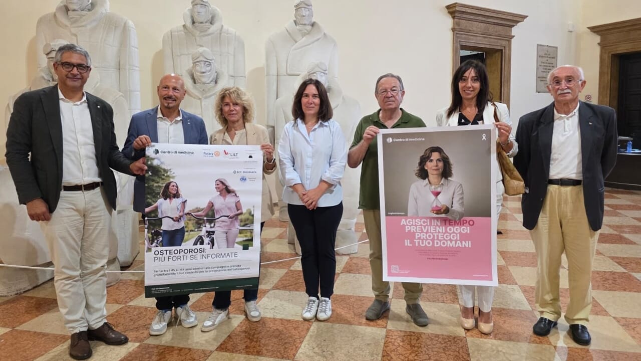 'Osteoporosi, più forti se informate', la donna al centro della prevenzione