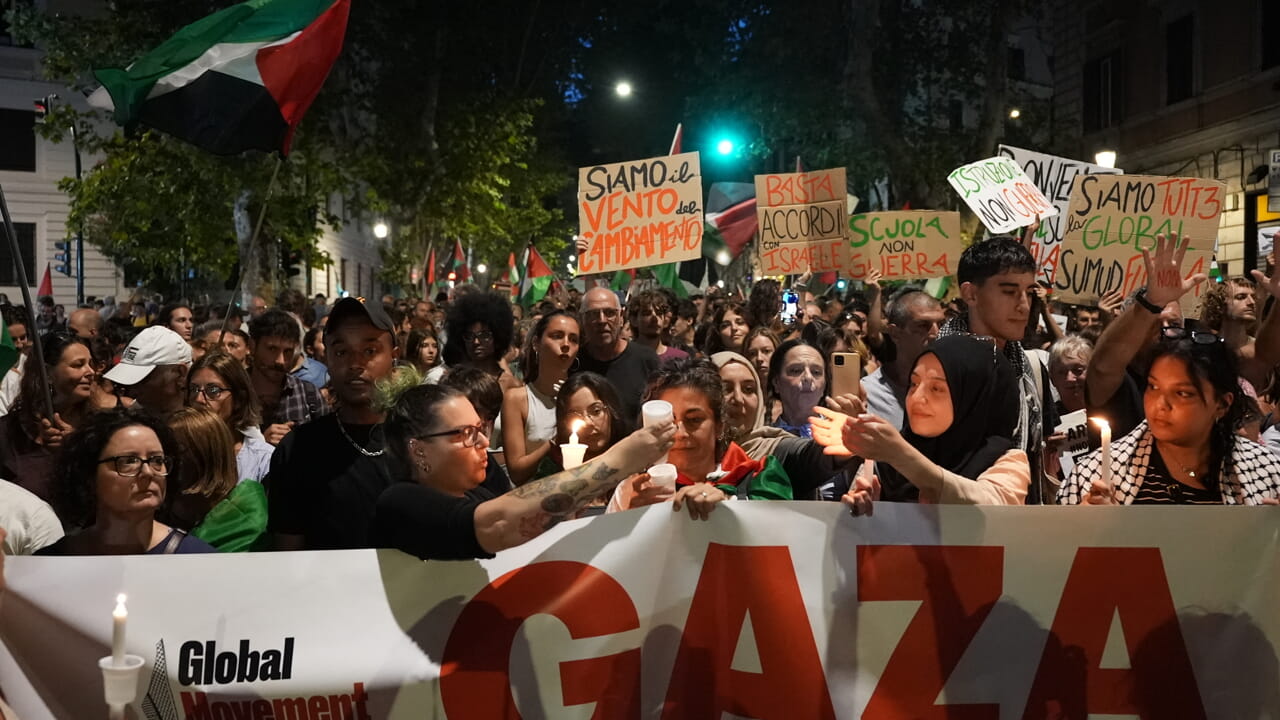il "buon vento" di Roma alla Global Sumud Flotilla