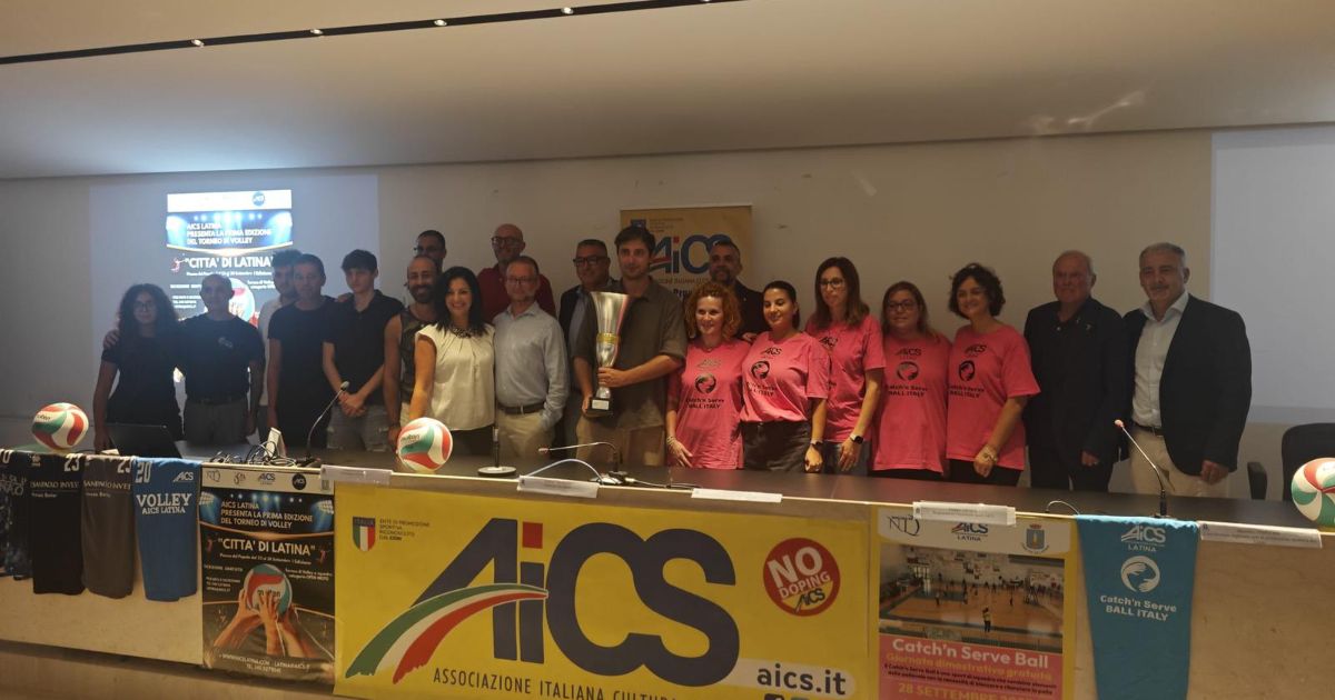 Comune di Latina - Settimana Europea dello Sport, presentato il primo torneo di pallavolo 'Città di Latina'