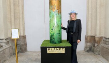 un’opera d’arte per ricordare quanto è bella la Terra