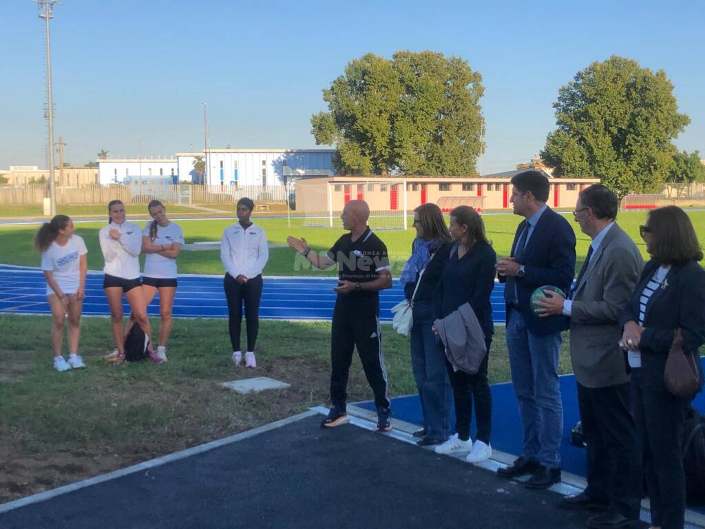 Nuova pista di atletica al centro sportivo Chiolo Pioltelli a Monza