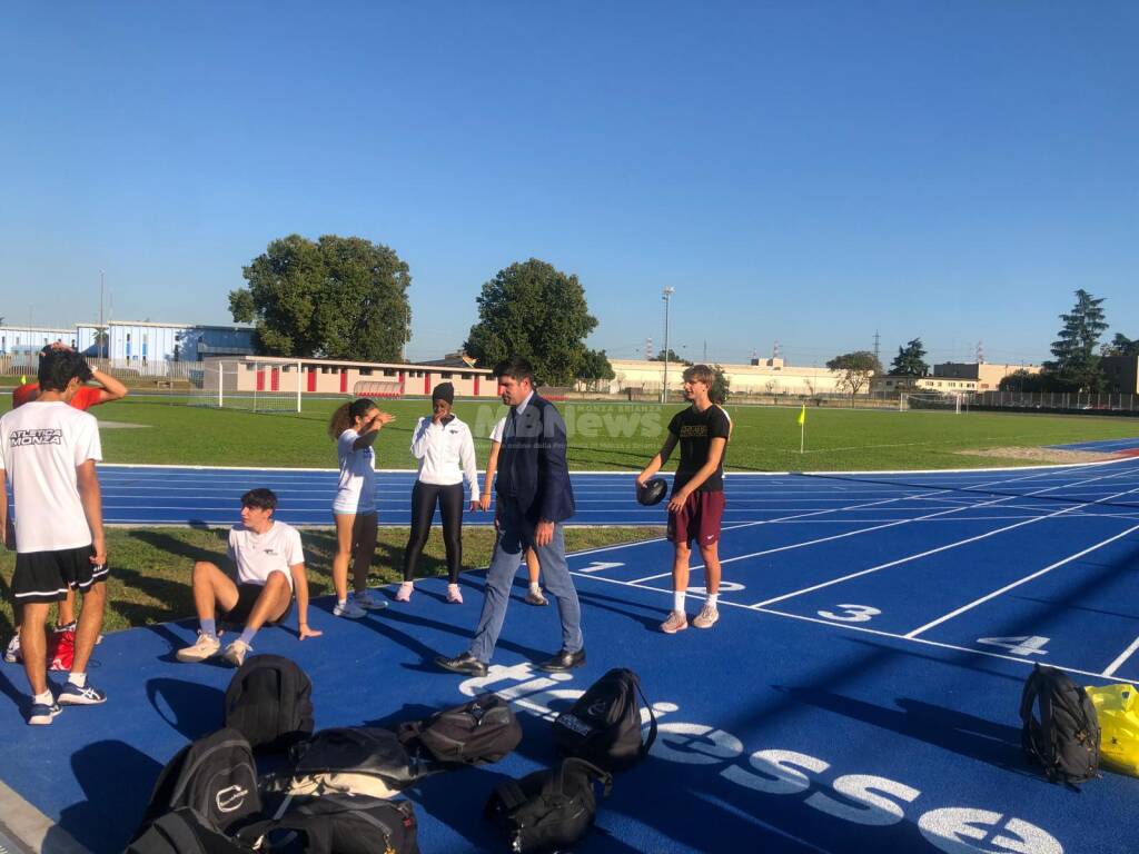 pista di atletica centro sportivo Chiolo Pioltelli mb
