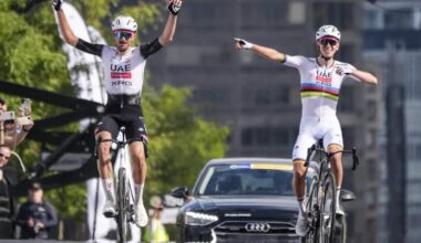 Ciclismo, Pogacar lascia la vittoria del GP Montreal 2025 al McNulty della Uae-XRG