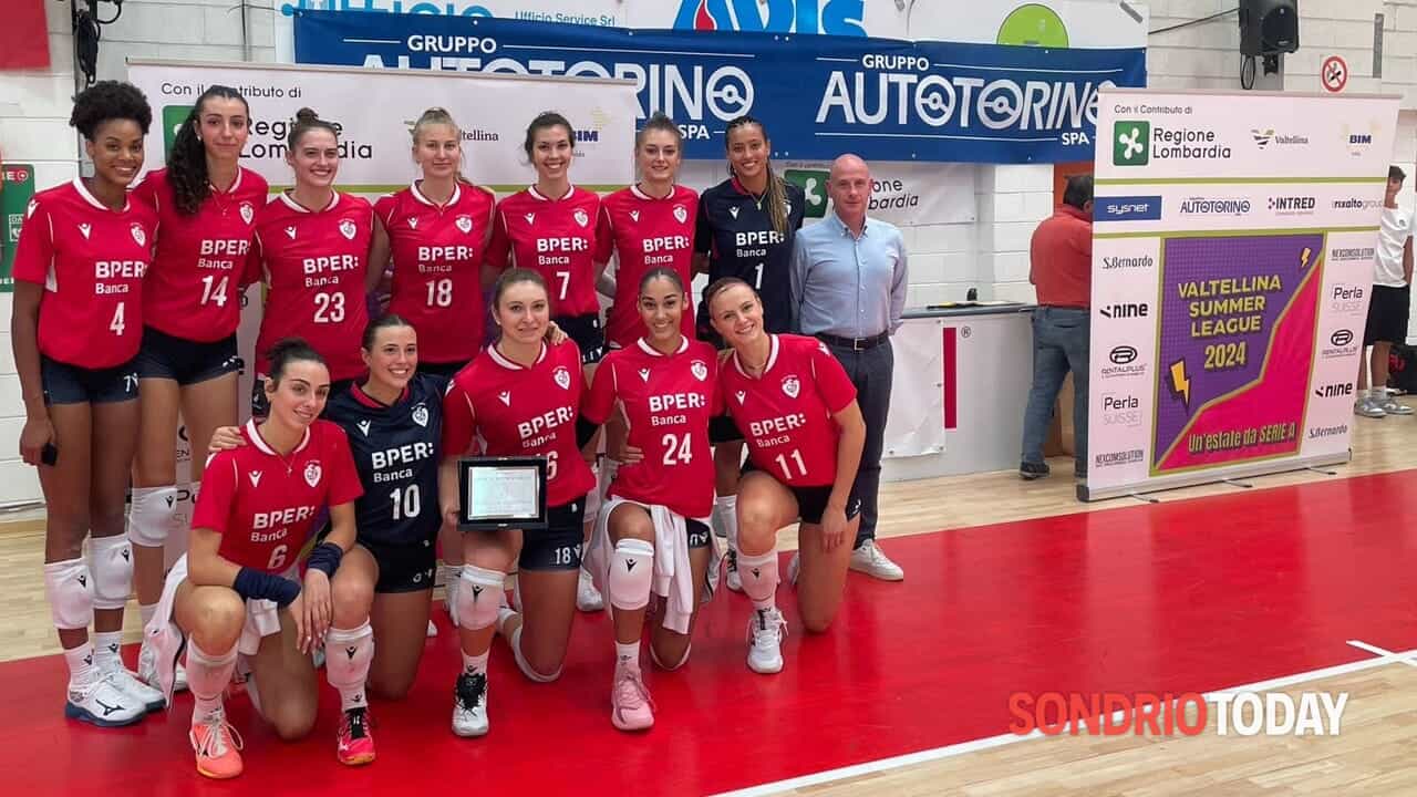 La grande pallavolo internazionale arriva in provincia di Sondrio