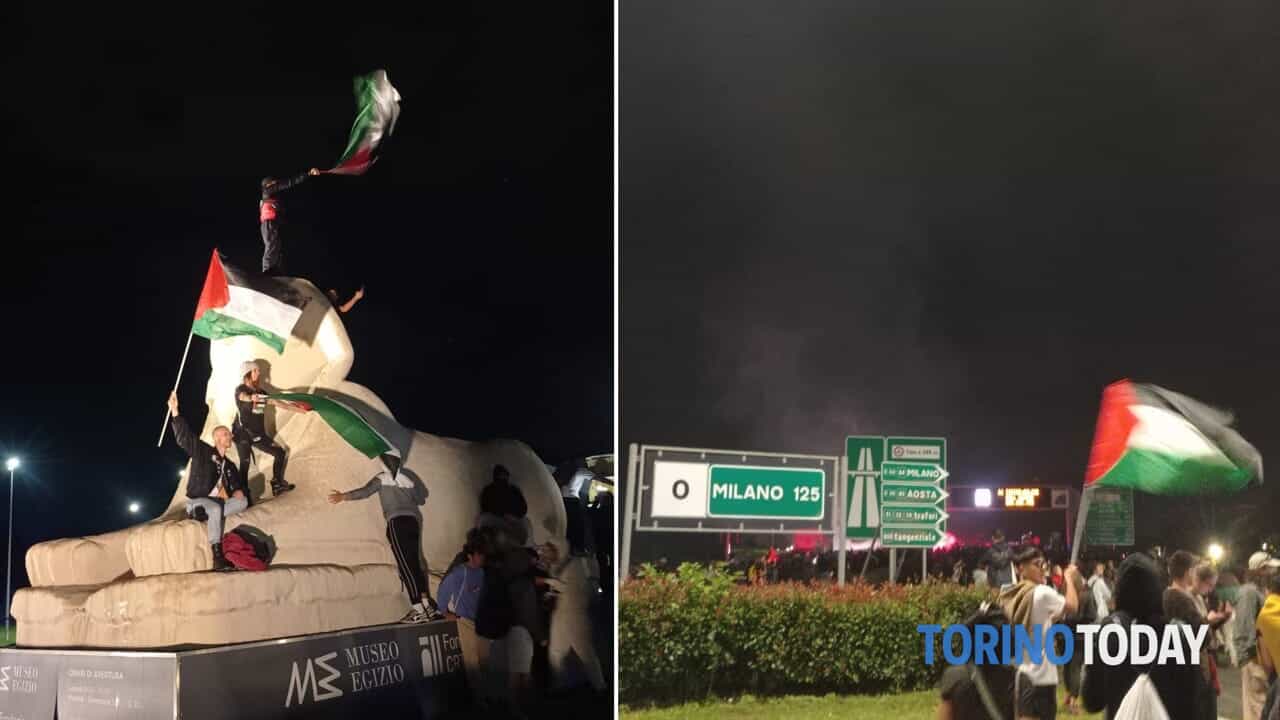 Proteste pro Palestina, tensioni al Campus Einaudi di Torino