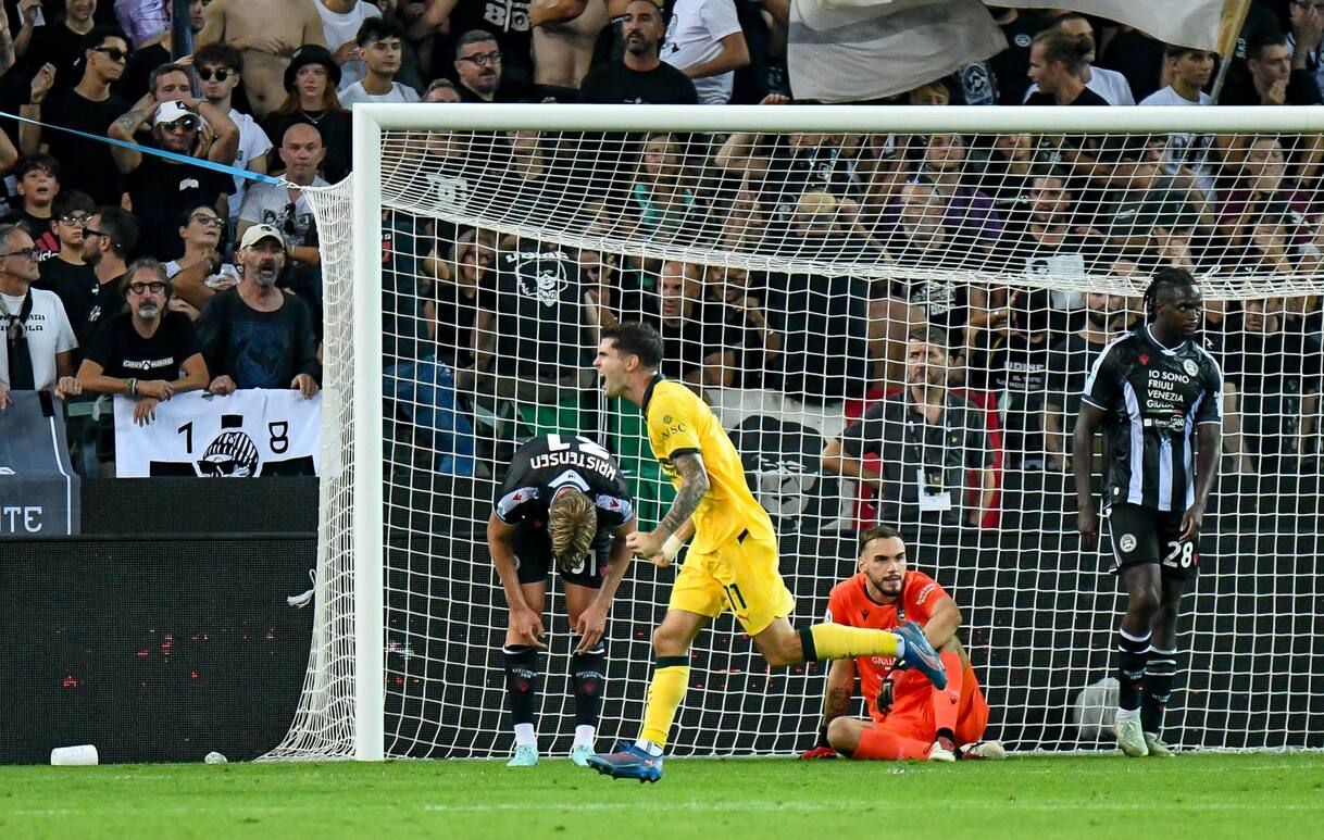Udinese-Milan 0-3, gol e highlights: decidono Fofana e Pulisic (doppietta)