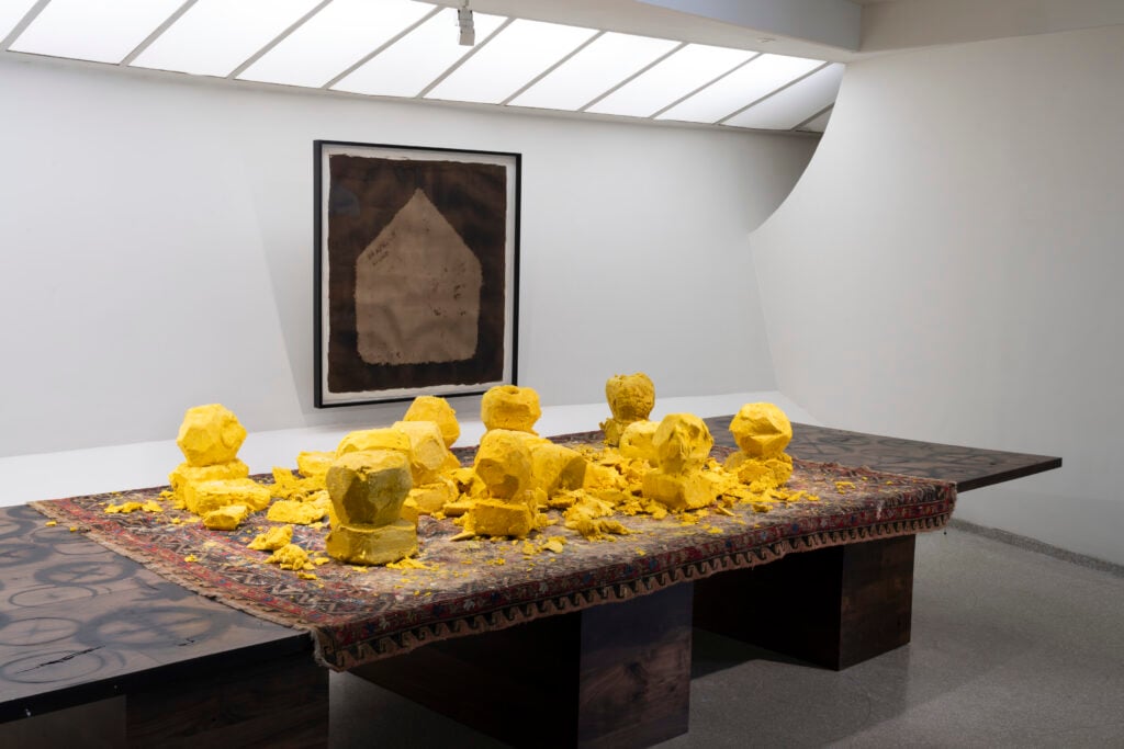 Rashid Johnson Poem for Deep Thinkers-installation view