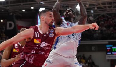 UNAHOTELS Reggio Emilia si arrende a Trapani Shark: addio alla semifinale