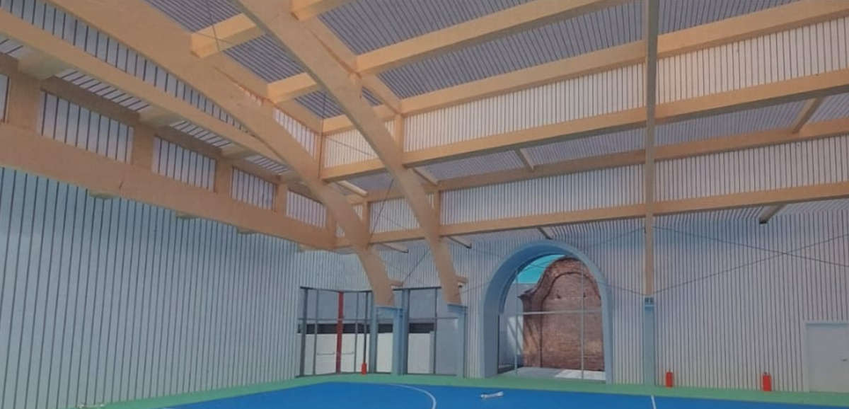 Il rendering della palestra