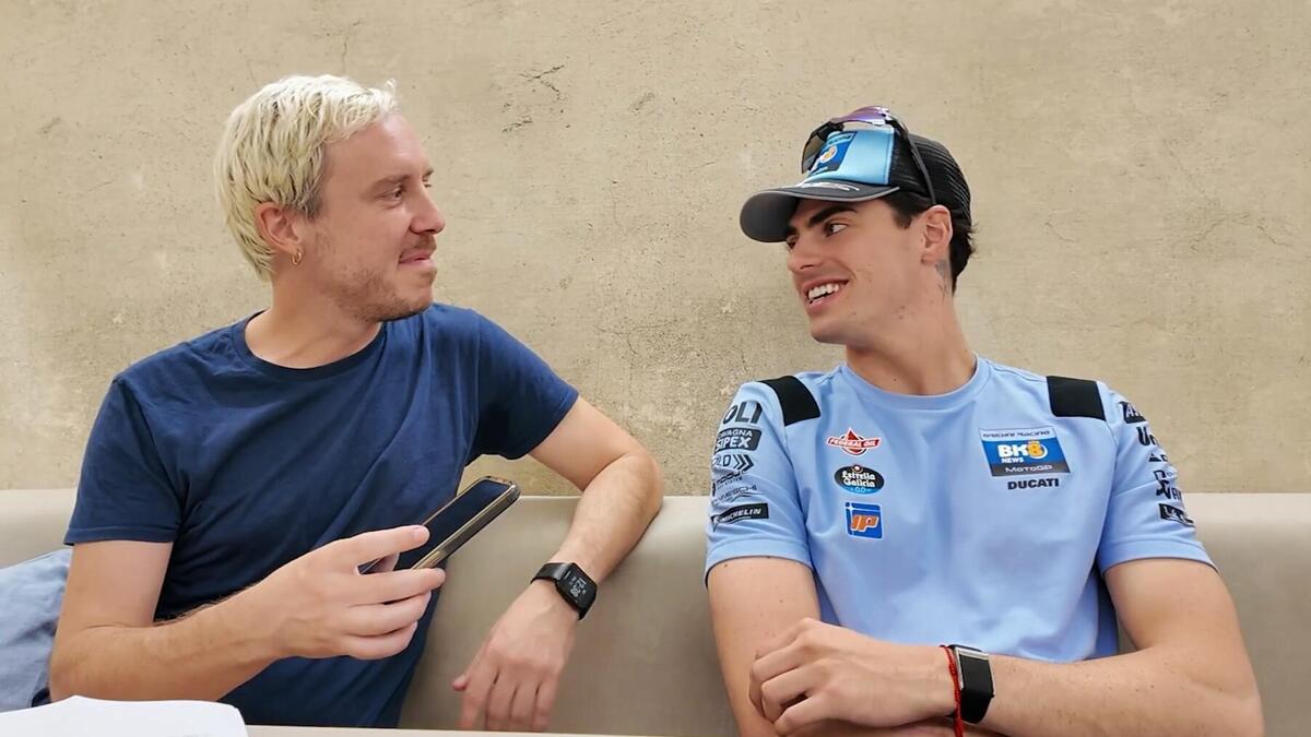 MotoGP 2025. ESCLUSIVO. Fermin Aldeguer a 20 anni: "Campione almeno una volta e tre figli. Ho sognato il primo giro con Ducati per 250 notti" - MotoGP
