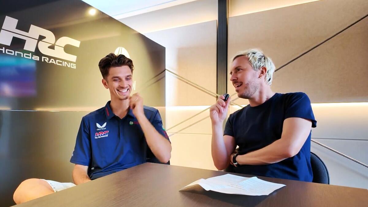 MotoGP 2025. ESCLUSIVO. Luca Marini: "Con Honda abbiamo un gruppo Whatsapp dove ogni volta che ci viene in mente un'idea la mandiamo" - MotoGP